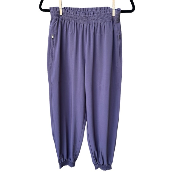 Athleta Savannah Jogger Pants In Dusk Violet Sz 2 - Picture 2 of 16